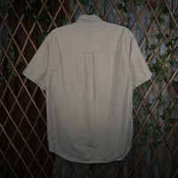 M - Vintage Y2K Chaps Ralph Lauren Shirts embroider wreath - Beige - M