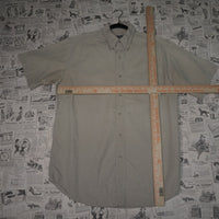 M - Vintage Y2K Chaps Ralph Lauren Shirts embroider wreath - Beige - M