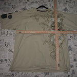 XXXL - Vintage Y2K Ecko Unltd T-Shirts snake grunge tribal - Beige - XXXL