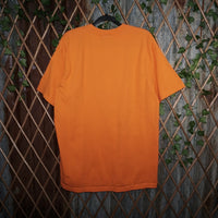 L - Vintage Y2K Starter T-Shirts star logo metallic chrome - Orange - L