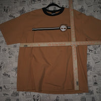 XXL - Vintage Y2K Timberland T-Shirts est 1973 stripe ringer - Orange - XXL