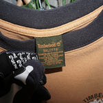 XXL - Vintage Y2K Timberland T-Shirts est 1973 stripe ringer - Orange - XXL