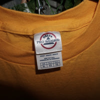 XL - Vintage Y2K Delta T-Shirts sick life chicano lowrider - Yellow - XL