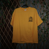 XL - Vintage Y2K Delta T-Shirts sick life chicano lowrider - Yellow - XL