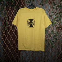 L - Vintage Y2K American Vintage T-Shirts west coast - Yellow - L