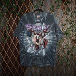 XL - Vintage Y2K Looney Tunes T-Shirts taz tasmanian devil - Blue - XL
