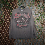 L - Vintage Y2K American Vintage T-Shirts brotherhood - Gray - L