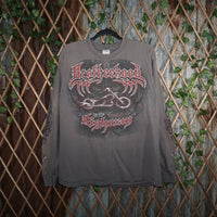 L - Vintage Y2K American Vintage T-Shirts brotherhood - Gray - L