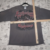 L - Vintage Y2K American Vintage T-Shirts brotherhood - Gray - L