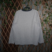 XL - Vintage Y2K Reebok T-Shirts embroider chest hit ringer - Gray - XL