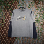 M - Vintage Y2K No Boundaries T-Shirts hustle 68 double - Gray - M