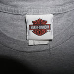 L - Vintage Y2K Harley-davidson T-Shirts inside passage - Gray - L