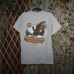 L - Vintage Y2K Harley-davidson T-Shirts inside passage - Gray - L