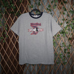 L - Vintage Y2K Disney T-Shirts disneyland mickey mouse - Gray - L