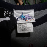 L - Vintage Y2K Disney T-Shirts disneyland mickey mouse - Gray - L