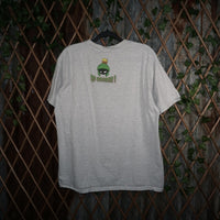 L - Vintage Y2K Looney Tunes T-Shirts marvin martian life - Gray - L