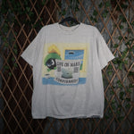 L - Vintage Y2K Looney Tunes T-Shirts marvin martian life - Gray - L