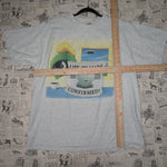 L - Vintage Y2K Looney Tunes T-Shirts marvin martian life - Gray - L