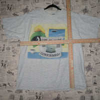 L - Vintage Y2K Looney Tunes T-Shirts marvin martian life - Gray - L