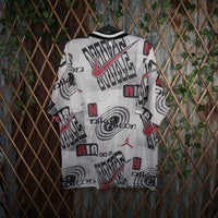 XL - Vintage Y2K Nike Shirts jumpman niketown air do jersey - White - XL