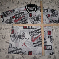 XL - Vintage Y2K Nike Shirts jumpman niketown air do jersey - White - XL