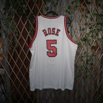 XXL - Vintage Y2K Nike T-Shirts jalen rose double sided - White - XXL
