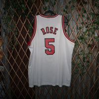 XXL - Vintage Y2K Nike T-Shirts jalen rose double sided - White - XXL