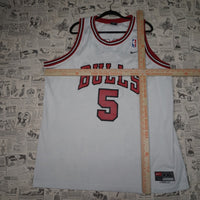 XXL - Vintage Y2K Nike T-Shirts jalen rose double sided - White - XXL