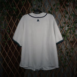 L - Vintage Y2K Starter T-Shirts asphalt legend baseball - White - L