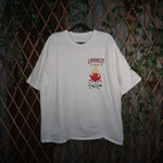 XXL - Vintage Y2K American Vintage T-Shirts laughlin 2004 - White - XXL