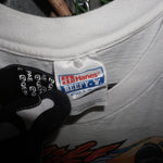 L - Vintage Y2K Nascar T-Shirts mike swanson no limits - White - L