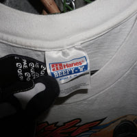 L - Vintage Y2K Nascar T-Shirts mike swanson no limits - White - L