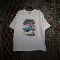 XXL - Vintage Y2K American Vintage T-Shirts strawberry - White - XXL