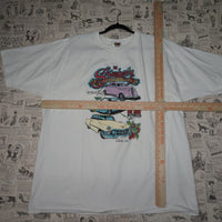 XXL - Vintage Y2K American Vintage T-Shirts strawberry - White - XXL