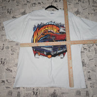 XXL - Vintage Y2K American Vintage T-Shirts kingsburg car - White - XXL