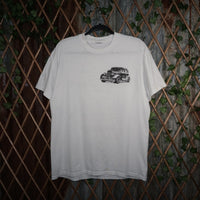 L - Vintage Y2K American Vintage T-Shirts lowrider retro - White - L