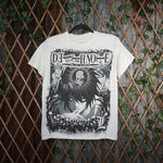 S - Vintage Y2K Shohen Jump T-Shirts death note anime big - White - S