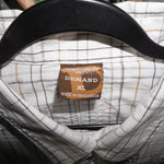 XL - Vintage Y2K American Vintage Shirts button plaid grunge - White - XL