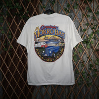 L - Vintage Y2K American Vintage T-Shirts cruisin morro bay - White - L