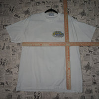 L - Vintage Y2K American Vintage T-Shirts cruisin morro bay - White - L