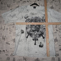 XL - Vintage Y2K Brooklyn Express T-Shirts angel wings - White - XL