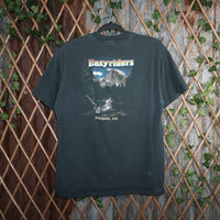 L - Vintage Y2K American Vintage T-Shirts easyriders cycle - Black - L