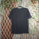 L - Vintage Y2K Element T-Shirts spellout across chest skate - Black - L