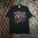 XL - Vintage Y2K American Vintage T-Shirts born wild chaps - Black - XL