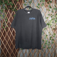 XL - Vintage Y2K American Vintage T-Shirts hell wheels - Black - XL