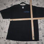 XL - Vintage Y2K American Vintage T-Shirts hell wheels - Black - XL