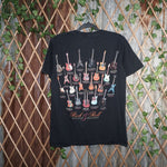 M - Vintage Y2K Taboo T-Shirts rock roll guitar heaven - Black - M