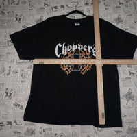 XL - Vintage Y2K American Vintage T-Shirts choppers iron - Black - XL