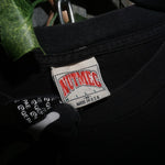 M - Vintage Y2K Nutmeg T-Shirts world series national league - Black - M