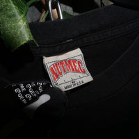 M - Vintage Y2K Nutmeg T-Shirts world series national league - Black - M